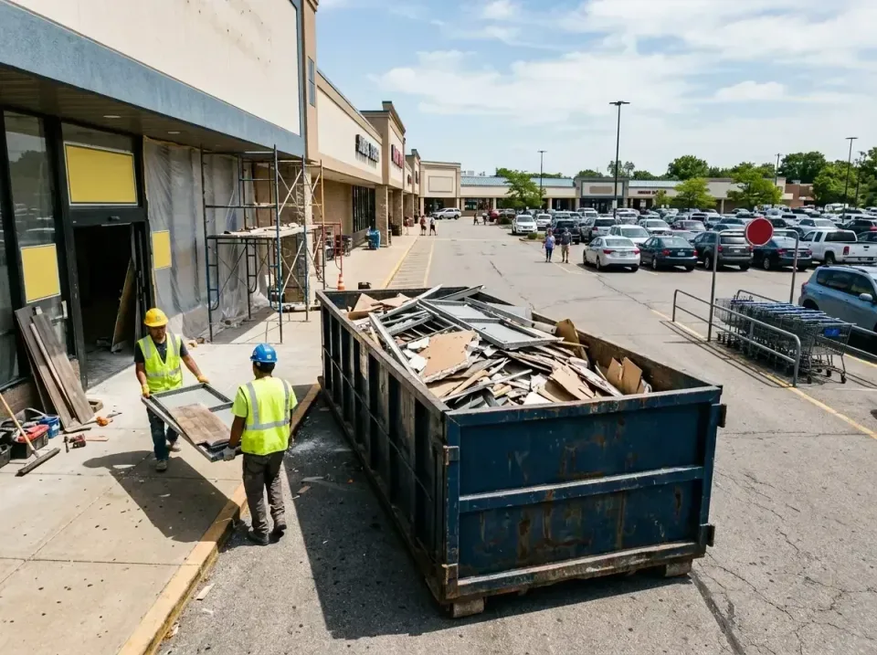 retail-store-renovation-debris-003 — frequently asked questions, Roll-off Dumpster Rentals in Eglin AFB, FL